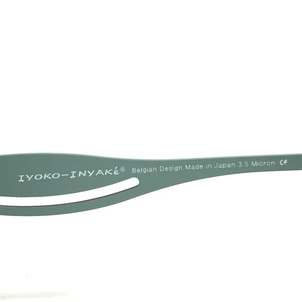 Iyoko-Inyake Eyeglasses Frames IY 578 Col. 157 Brown Blue Cat Eye 56-20-140